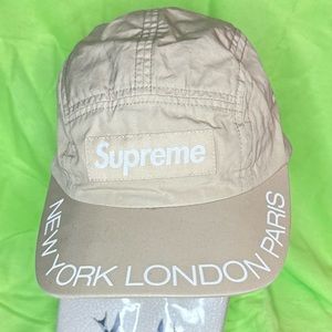 Supreme Tan Hat London France New York